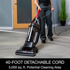 Sanitaire Force Upright Commercial Vacuum SC5845D, Black