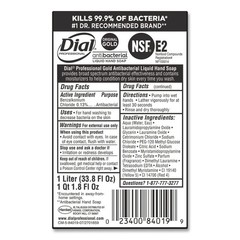 Dial Professional 84019 1000 ml Refill Gold Antimicrobial Soap (8/Carton) New