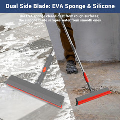 Floor Squeegee for Concrete Floor, 15.8″ Large Heavy Duty Squeegee for Floor