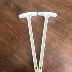 Long T Handle 5 Gallon Curved Bucket Scraper 5 Gallon Pail Paint Or Food – 2 Pcs
