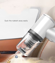 Handheld Cordless Mini Vacuum Cleaner, Bagless, Crevice Tool & Dusting Brush, Ca