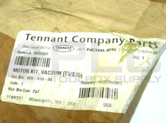 SEALED NEW TENNANT COMPANY 9002562 VACUUM MOTOR KIT T5/SS5 *READ*