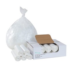 TYPLASTICS 40-45 Gallon Clear Trash Can Liners 40″x48″ – High Density Garbage Ba