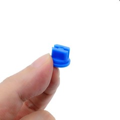 7Pcs Spray Nozzle Tips Set, 110 Degree Flat Fan Shaped Plastic Nozzle, 0.1-0.6mm