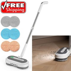 Floor Scrubber Cleaner Machine Commercial Hard Polisher Compact Electric Mop New