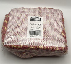 Rubbermaid commercial Super Stitch Mop Head Cotton/Synthetic Large FGD25306RD00