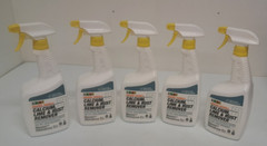 Calcium Lime and Rust Remover 32 oz Spray Bottle Lot of 5