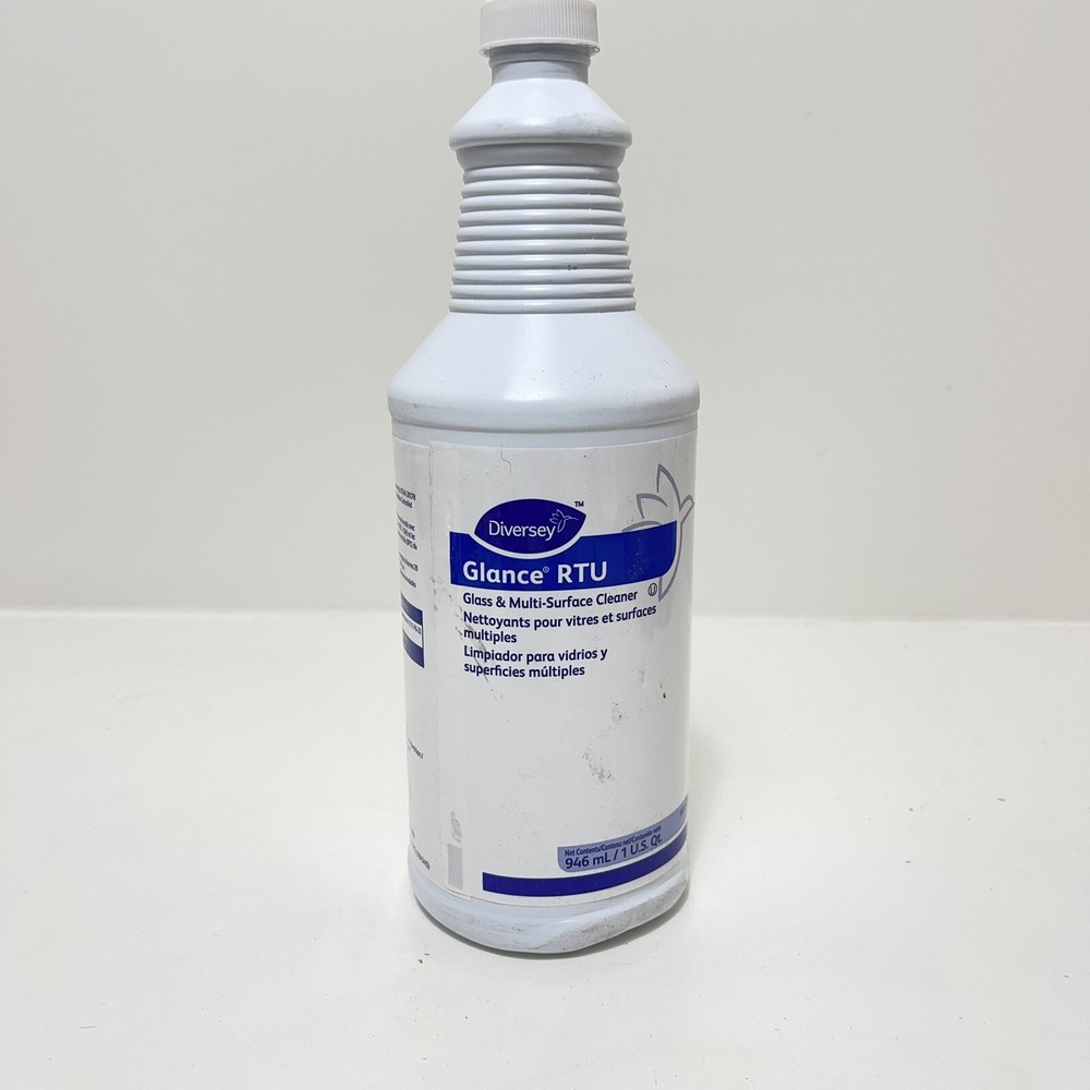 Lot Of 2 Diversey 32 oz. Spray Bottle Glass and Multi-Surface Cleaner