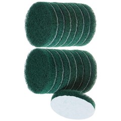 15pcs Drill Power Brush 4″ Tile Scrubber Scouring Pads 180-240 Grit