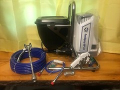 Graco SaniSpray HP65 25R792 Disinfectant Sprayer Portable w/ Hopper