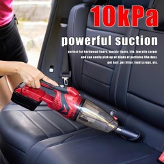PMLYQ Cordless Vacuum Cleaner for Milwaukee Battery,Wireless Handheld Red