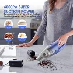 Yoohi Vacuum Cordless Mini Hand Held Vacuum Led Light 2025 Mins Runtime Usb
