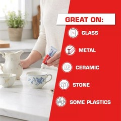 Loctite Glue Remover, Clear, 0.18 fl oz Tube, 2 per Clear