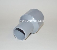 Carpet Cleaning Vacuum Hose Cuff Adapter 2″ Threaded x 1.5″ Slip-On Reducer Cuff