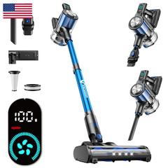 Vacusion Cordless Vacuum Cleaner 8-In-1 Cordless Stick Vacuum Cleaner 3 Suction