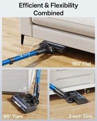 Vacusion Cordless Vacuum Cleaner 8-In-1 Cordless Stick Vacuum Cleaner 3 Suction