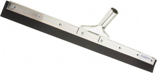 PRO SOURCE Curved 24″ Black Rubber-Blade Floor Squeegee, Handle Not Incl