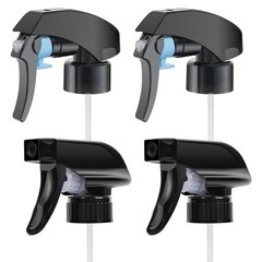 Spray Nozzle for Bottles, Bottle Replacement Trigger Black
