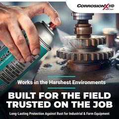 Heavy Duty Anti Rust Spray, Dripless Self-Healing Corrosion Inhibitor with Wa…