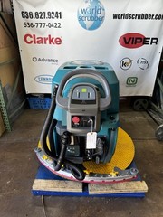 Tennant T500e Walk-Behind Floor Scrubber 32”/24V NewBattery SN1221 Low Hours 272