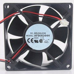 AFB0824HH 80MM 80*80*25MM DC 24V 0.15A 2 pin Cooling Fan