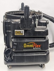 Kaivac OmniFlex Vacuum Tank Assembly w/ Wheels Drain Hose auto attachment