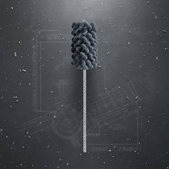Spherical Head Brush Polishing Deburring Brush Scratchy for Metalworking