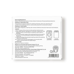 LULUGLITTER Washing Machine Cleaner Tablets 24 Pack Deep Cleaning Tablets…