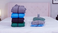 Handheld Vacuum Sealing Storage with Bags, Easy to Use, Reusable, Waterproof,
