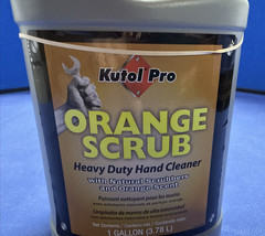 Kutol Pro Orange Scrub 4902 Lotionized Heavy Duty Hand Cleaner 1Gal, W/Pump