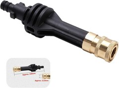 5.9 inch Short Lance Extension Rod Adapter for Worx WG629E WG630 WU629 Black
