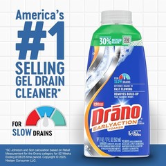 Drano Dual-Force Foamer Clog Remover, 17 oz, 5 – Pack, Free Shipping