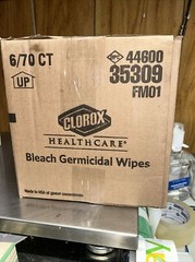 Clorox Healthcare 35309 Wipes 70 CT Per Container 6 PK. 1XEZ3 👀 GR8 BUY. 👍