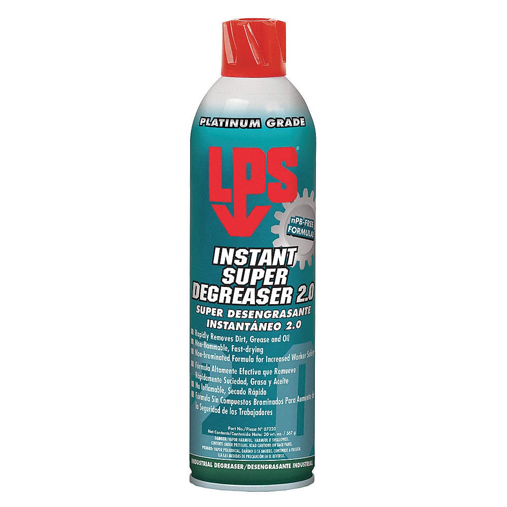LPS 07220 Degreaser,Mild,20 oz,Aerosol Can 44ZJ65