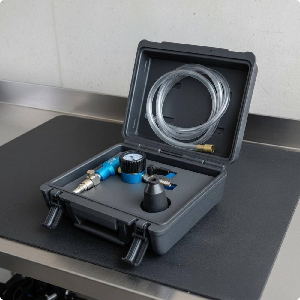 Vacuum Coolant Filler Easy to Read Gauge Cooling System Pressure Tester