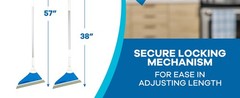 3 Piece Kit All Surface Sweeper and Squeee for Wet and