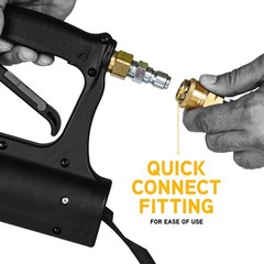BE Power 24′ Telescoping Pressure Washer Wand 4000 PSI 1/4″ QC Adjustable Reach