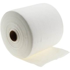 PRO SOURCE 93147 Industrial Wipes: Dry, Jumbo Roll, 12 x 12″ Sheet, White