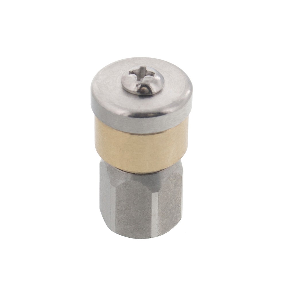 Erie Tools Rotating 1/8″ Sewer Jetter Nozzle for Drain Cleaning 4.0 Orifice