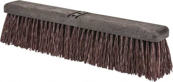 PRO SOURCE 18″ Heavy Duty Palmyra Push Broom Head: Bolt-On Handle Connection