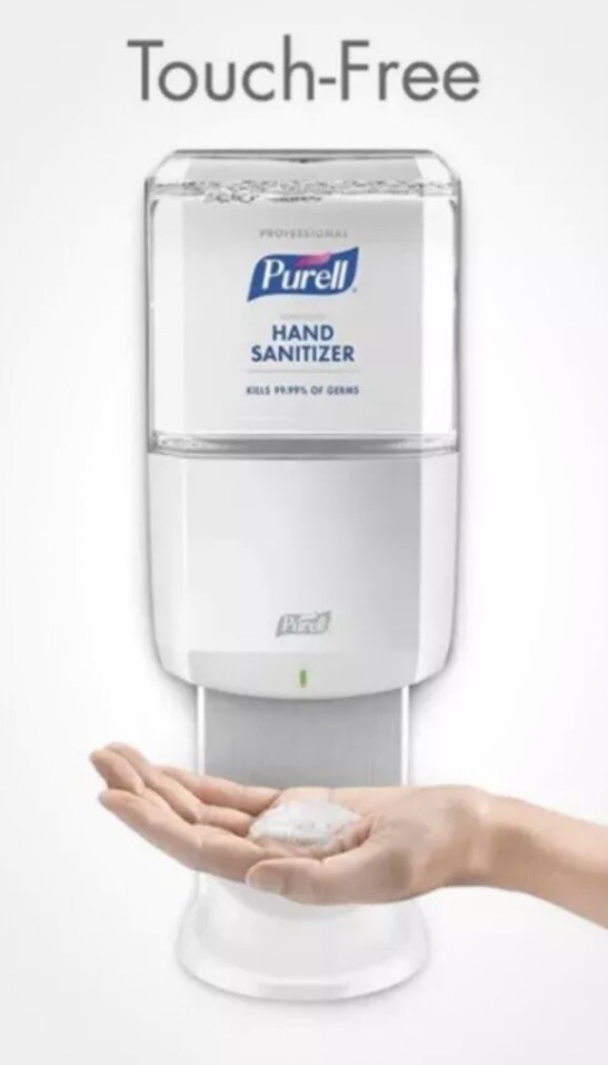 PURELL 642001 1,200 mL Touch Free Hand Sanitizer Dispenser – WHT (1/CT) New