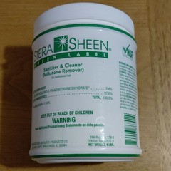 Stera Sheen Green Label Sanitizer & Cleaner Milkstone Remover 4 lbs EPA 178-9