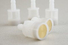 5 White Nylon Weighted Pressure Washer Chemical Strainer w/out Check Valve 3/8″