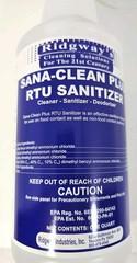 Pack Of 3 Ridgway’s SANA-CLEAN PLUS RTU SANITIZER Cleaner & Deodorizer