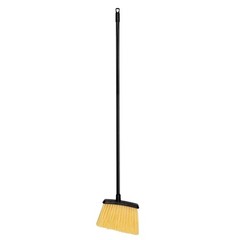 San Jamar 4688500 Duo-sweep Unflagged Heavy Duty Angle Broom, 55″, Black/yellow