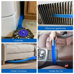 Sealegend Dryer Vent Cleaner Kit Vacuum Hose Attachment 31.5 Inch, Blue