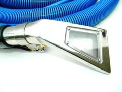 Auto interior detail upholstery tool and hoses combo