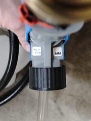 Ecolab Mobile Dispensing Chemical Sprayer Lot – (2) MM Handles, Hose And Parts