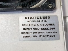 Static ST101A Ionizing Air Blower 30 Days Warranty Expedited Shipping!!!