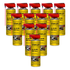 Stanley Corrosion Inhibitor Spray-Rust Remover&Cleaner Aerosol (12×11 oz) 12Pack